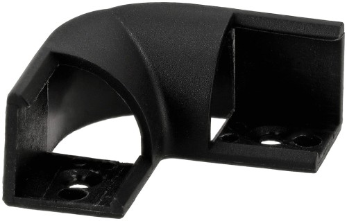 Złączka kątowa czarna do profilu LED narożnego