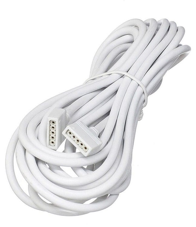 Przedłużka RGBW 5 pin 4,9 m