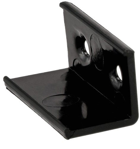 Złączka prosta do profilu narożnego czarna