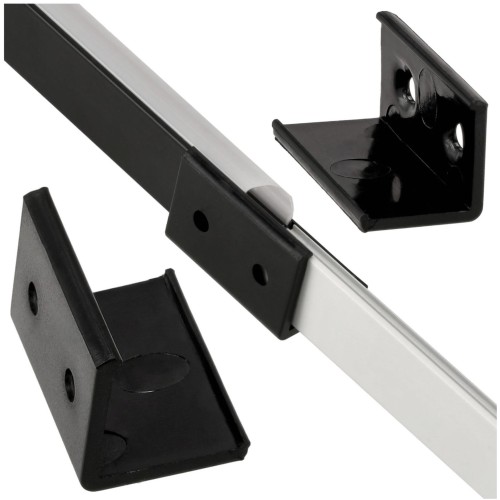 Złączka prosta do profilu narożnego czarna