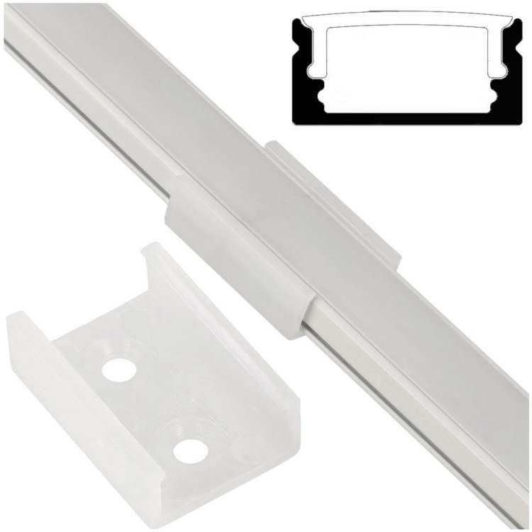 Złączka do profili prostych biała