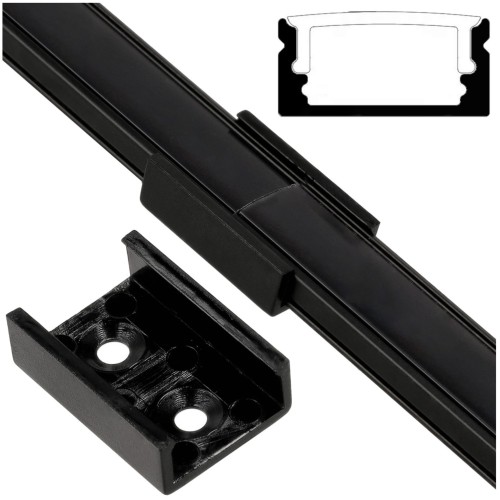 Złączka do profili prostych czarna