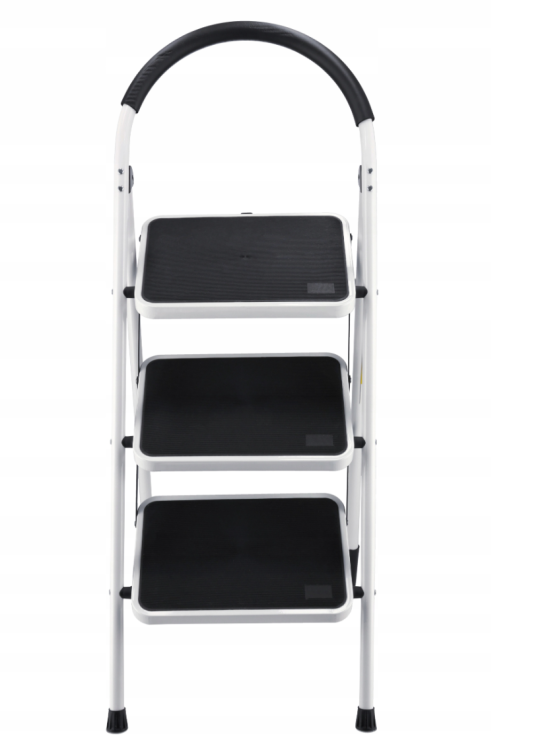 Drabina składana 3 stopniowa stalowa 150kg