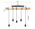 Lampa sufitowa wisząca LED 5x E27 Loft