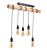 Lampa sufitowa wisząca LED 5x E27 Loft