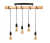 Lampa sufitowa wisząca LED 5x E27 Loft