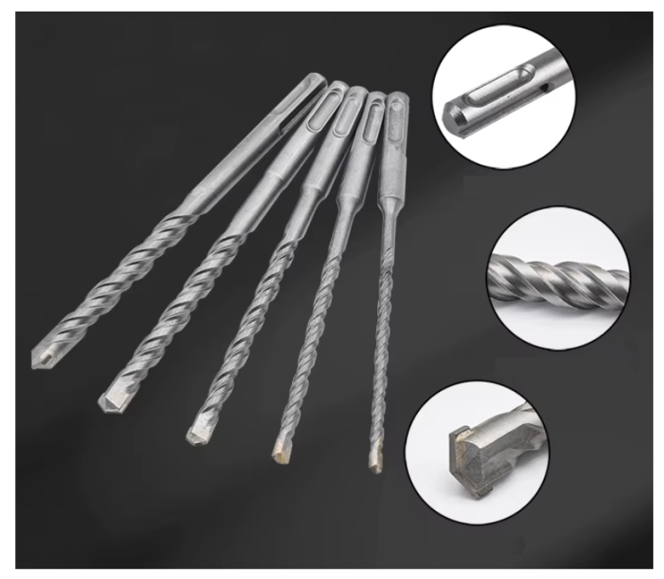 Wiertła do betonu udarowe SDS - 5 Sztuk