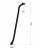 Łom wyciągacz do gwoździ Breszka 450mm ze stali 16x450