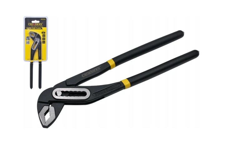Szczypce hydrauliczne do rur 250mm żabka ze stali węglowej