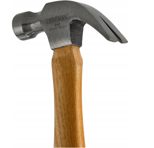 Młotek Ciesielski Stolarski Z Drewnianym Trzonkiem 450g 33cm