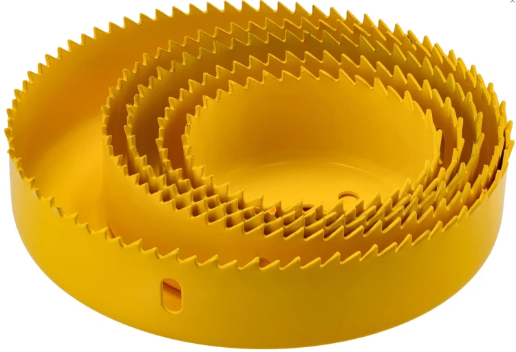 Otwornica do drewna karbonowana z adapterem Zestaw 8 + Pudełko