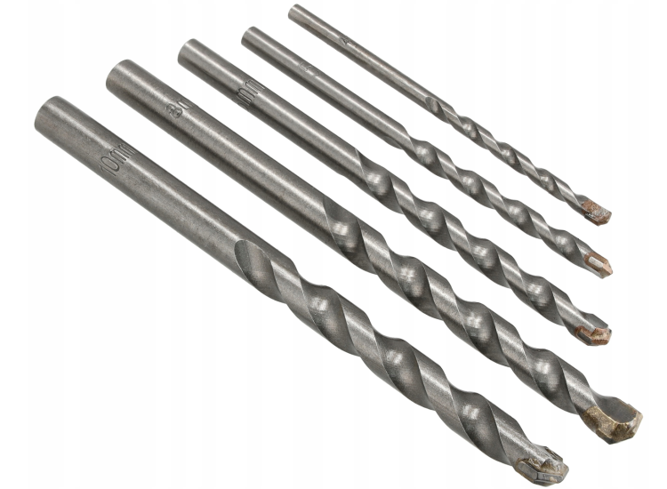 Zestaw wierteł do metalu betonu drewna 16 sztuk komplet