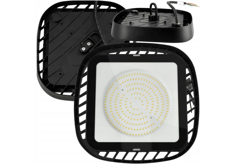 Lampa Przemysłowa LED 200W 22000lm Hermetyczna High Bay Bardzo Mocna Lampa