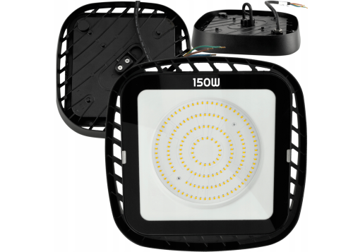 Lampa Przemysłowa LED 150W 16500lm Hermetyczna High Bay Bardzo Mocna