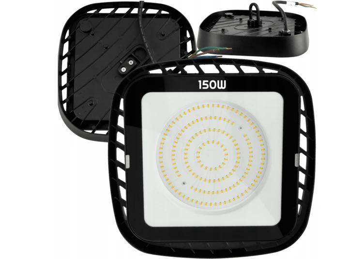 Lampa Przemysłowa LED 150W 16500lm Hermetyczna High Bay Bardzo Mocna