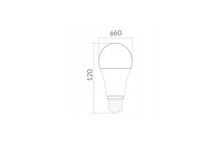 Żarówka LED - E27 - 15W - 1350Lm - biała neutralna 4000K Eco Light 230V