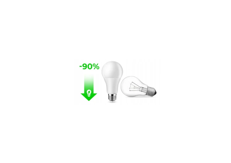 Żarówka LED - E27 - 15W - 1350Lm - biała neutralna 4000K Eco Light 230V