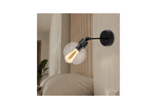 Szklana lampa sufitowa Kinkiet LED 1xE27 kula przeźroczysta