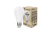 Plafon LED 2xE27 kwadratowy czarny z żarówkami LED - Zestaw