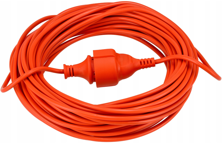 Przedłużacz 20m ogrodowy / uniwersalny długi 230V 2x1mm2 13A 2000W