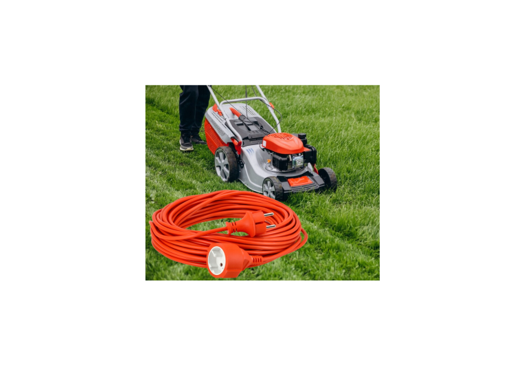 Przedłużacz 20m ogrodowy / uniwersalny długi 230V 2x1mm2 13A 2000W