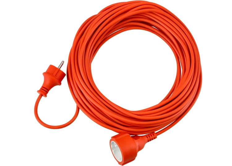 Przedłużacz 30m ogrodowy / uniwersalny długi 230V 2x1mm2 13A 2000W