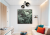 Lampa Sufitowa Żyrandol LED LOFT ZAWIJANA 2XE27 Drewniana Czarna