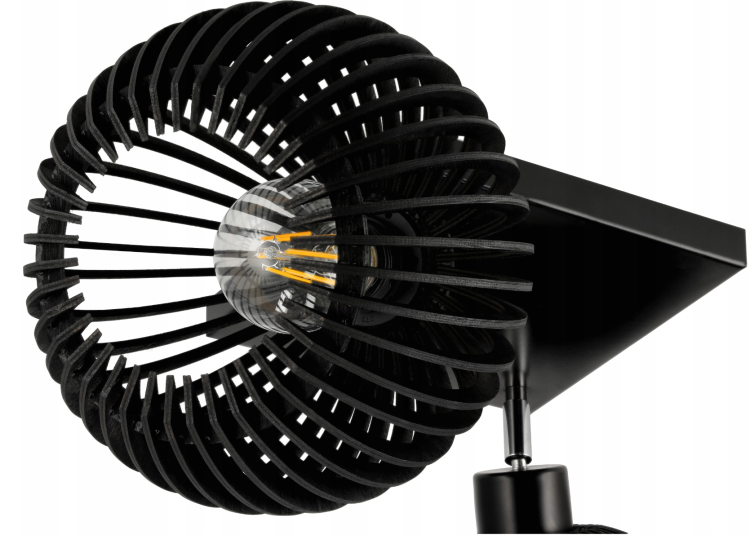 Lampa Sufitowa LED Żyrandol Drewniany Do Pokoju 2xE27 Drewniana
