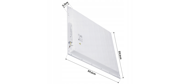 Panel LED wpuszczany 60x60 - 40W - barwa neutralna