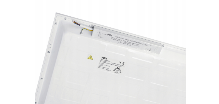 Panel LED wpuszczany 60x60 - 40W - barwa neutralna