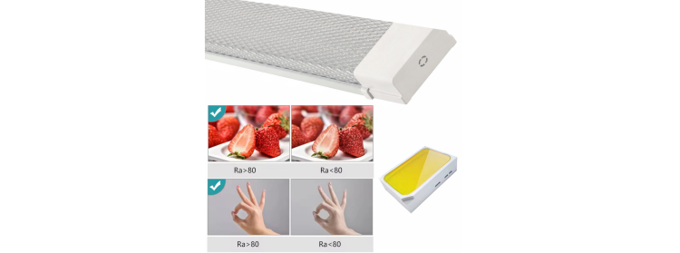 Panel LED SATURN 120cm - 36W - barwa neutralna