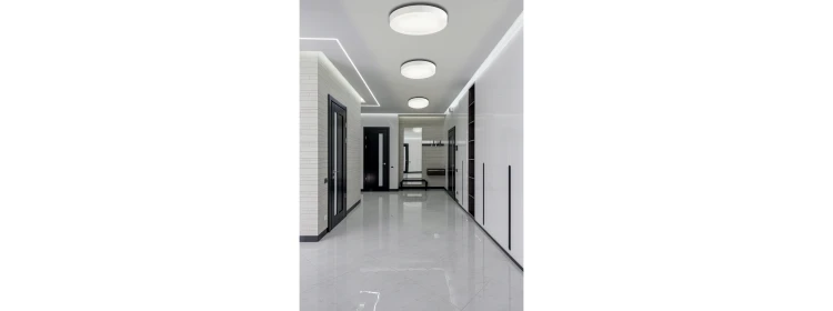 Plafon LED natynkowy 18W - 1980lm - 4000k - biały okrąg