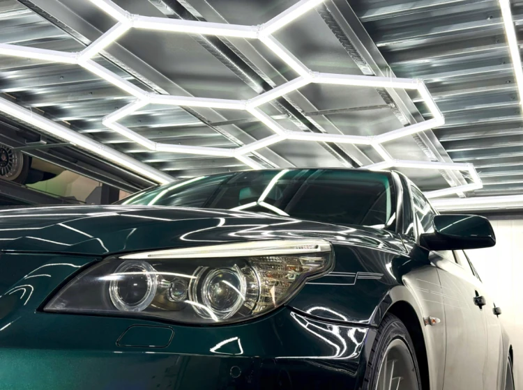 Lampa sufitowa LED Hexagon IP44 - 750W - 110 lm/W - 290 x 505cm - barwa zimna