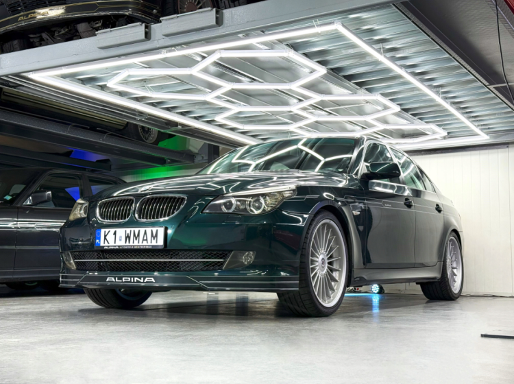 Lampa sufitowa LED Hexagon IP44 - 450W - 110 lm/W - 243 x 411cm - barwa zimna