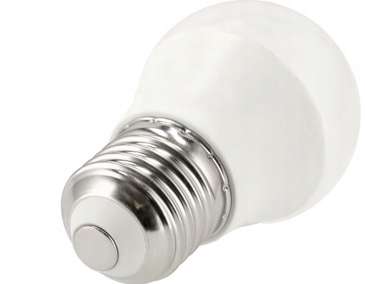 Żarówka LED E27 - G45 - 7W - NW - biała neutralna