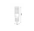 Żarówka LED minicorn - E14 - 4W - 480 lm - biała neutralna