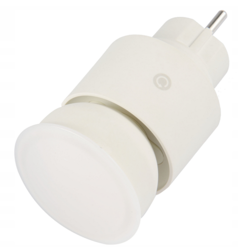 Lampa nocna LED do kontaktu 10W - 1000lm - IP44 barwa ciepła