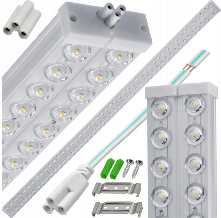 Lampa LED NEPTUN szeregowa 120cm - 72W -7200lm - IP20 - 6000K - barwa zimna