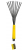 Grabie metalowe 9 ząbków 37cm