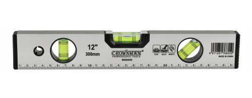 Poziomica aluminiowa 30cm z magnesem