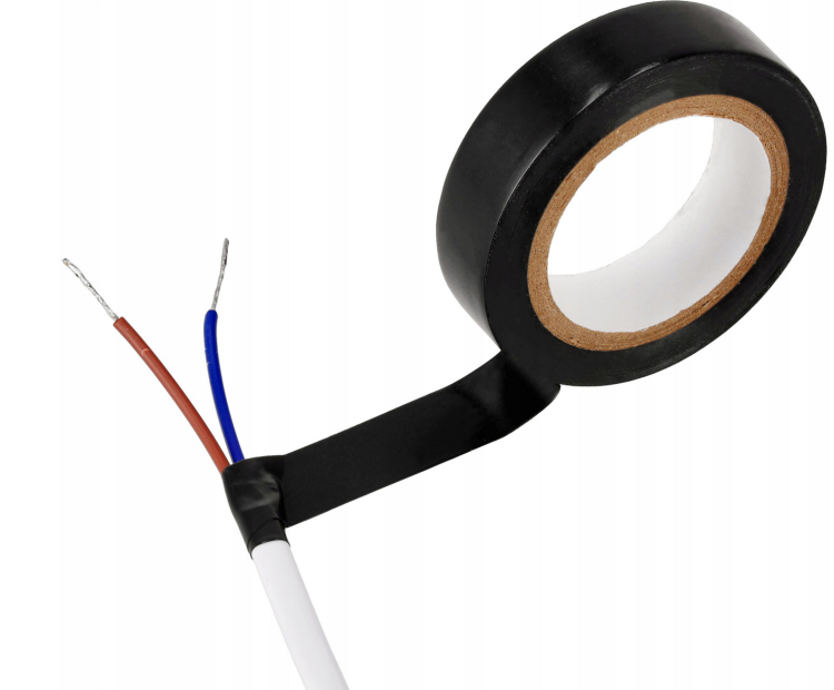 Taśma izolacyjna PVC czarna 15mmx0,13mm - 10m