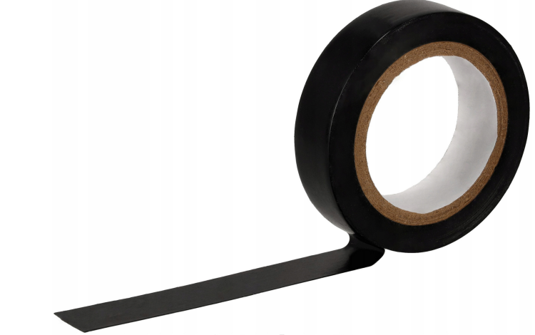 Taśma izolacyjna PVC czarna 15mmx0,13mm - 10m