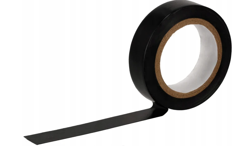 10x Taśma izolacyjna PVC czarna 15mmx0,13mm - 10m