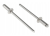 Nity zrywalne aluminiowe 4,8x12.7mm zestaw 50sztuk