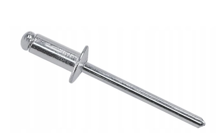 Nity zrywalne aluminiowe 4mmx10mm zestaw 50sztuk