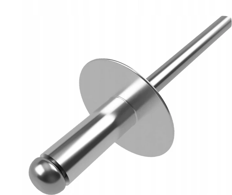 Nity zrywalne aluminiowe 4mmx10mm zestaw 50sztuk