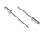 Nity zrywalne aluminiowe 4mmx10mm zestaw 50sztuk