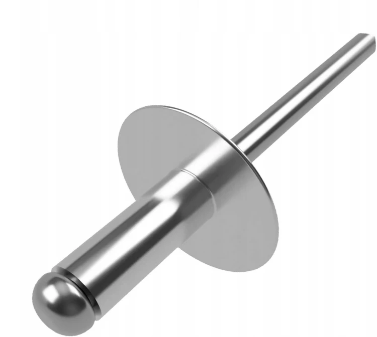 Nity zrywalne aluminiowe 3,2x9,5mm zestaw 50sztuk