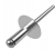 Nity zrywalne aluminiowe 3.2x8mm zestaw 50sztuk