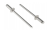 Nity zrywalne aluminiowe 3.2x8mm zestaw 50sztuk